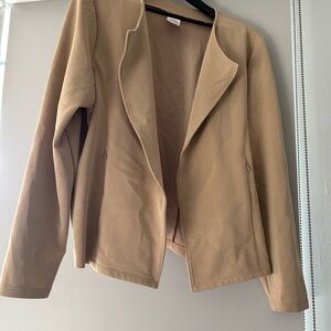 Elegant Tan Women's Blazer